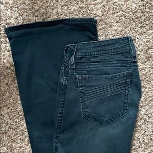 Moto Style Flare Jeans - Stretchy!